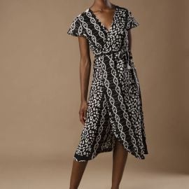 Meghan markle clearance animal print dress