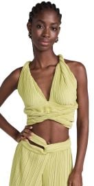 MaylVásquez Salome Wrap Around Crop Top at Shopbop