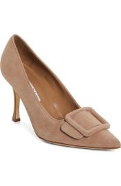 Maysale Buckle Pointed Toe Pump at Nordstrom