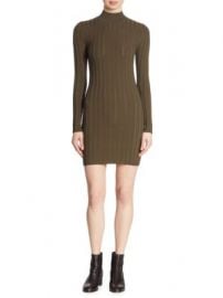 McQ Alexander McQueen - Ribbed Open Back Dress at Saks Fifth Avenue