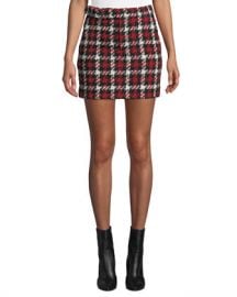 McQ Alexander McQueen Belted Mini Skirt at Neiman Marcus