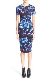 McQ by Alexander McQueen Floral Print Body-Con Dress at Nordstrom