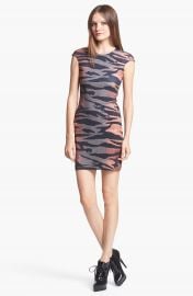 McQ by Alexander McQueen Tiger Print Dress at Nordstrom