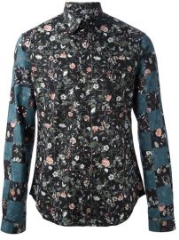 Mcq By Alexander Mcqueen Floral Print Shirt - at Farfetch