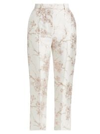 Mcqueen Cherry Blossom Jacquard Pants at Saks Fifth Avenue