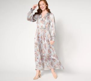 Me by Jennie Garth Woven Maxi Dress at QVC