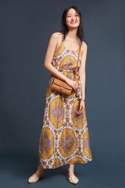 Medallion Maxi Dress by Akemi  Kin at Anthropologie