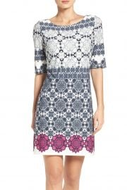 Medallion Print Shift Dress by Eliza J at Nordstrom Rack