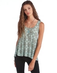 Medallion print tank top by Free People at Lord & Taylor