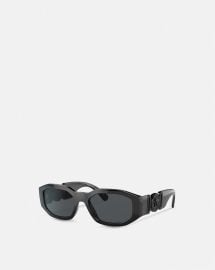 Medusa Biggie Sunglasses Black VERSACE US at Versace
