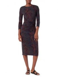 Meika Printed Midi Dress at Saks Fifth Avenue