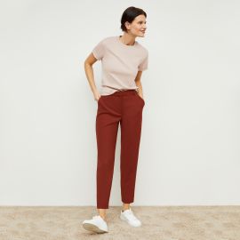 Mejia Pant - Sharkskin  Rust ndash at M.M.LaFleur