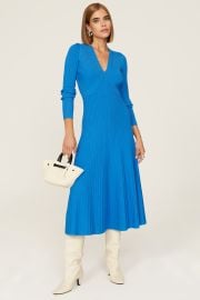 Melba Ribbed Midi Dress by SIMKHAI Rent the Runway at Rent the Runway