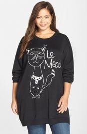 Melissa McCarthy Seven7 Le Meow Sweater at Nordstrom