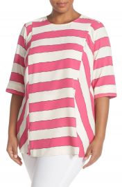 Melissa McCarthy Seven7 Stripe Blouse  Plus Size at Nordstrom