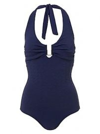 Melissa Odabash - Tampa Bar Halter One-Piece Swimsuit at Saks Fifth Avenue