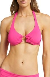 Melissa Odabash Brussels Underwire Bikini Top in Viola at Nordstrom