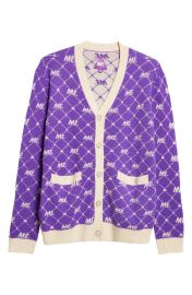 Melody Ehsani Monogram Knit Cardigan at Nordstrom