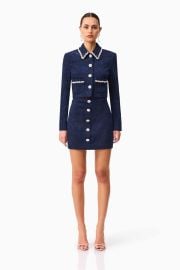 Melody Jacquard Top amp Skirt Set in Blue Elliatt at Elliatt