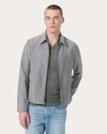 Melrose Wool-Blend Jacket - Grey rag amp bone at Rag & Bone