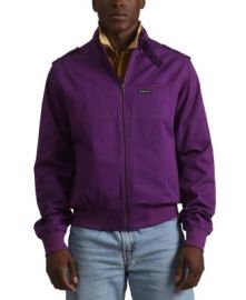 Members Only Mens Classic Iconic Racer Jacket Slim Fit - Macys at Macys