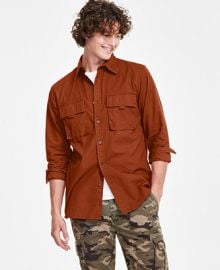 Men\'s Andre Long Sleeve Button-Front Shirt, Created for Macy\'s at Macys