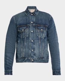Men\'s Denim Trucker Jacket at Neiman Marcus