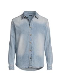 Men\'s Flynn San Vicente Faded Denim Shirt - San Vincente - at Saks Fifth Avenue