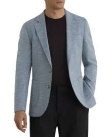 Men\'s Manci Tailored-Fit Single-Breasted Herringbone Blazer at Macys