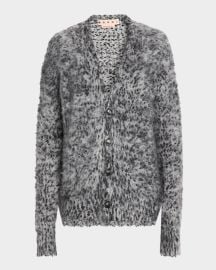 Men\'s Oversized Alpaca Blend Cardigan at Neiman Marcus