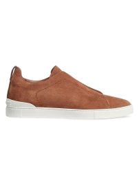 Men\'s Suede Triple Stitch Sneakers - Utility Blue - at Saks Fifth Avenue