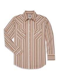 Men39s Ely Cattleman Long Sleeve Textured Stripe Western Snap Shirt- Mi at Ely Cattleman