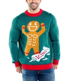 Men39s Ginger Roid Rage Ugly Christmas Sweater Tipsy Elves at Tipsy Elves