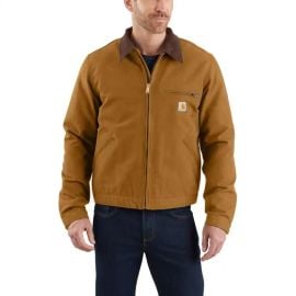 Mens Iconic J01 Duck Blanket Lined Detroit Jacket TALL Carhartt at Carhartt