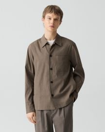 Mens Linen Overshirt for Summer Breathable and Lightweight at Theory