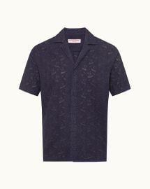 Mens Relaxed Fit Short Sleve Button Shirt Orlebar Brown ORLEBAR BROWN at Orlebar Brown