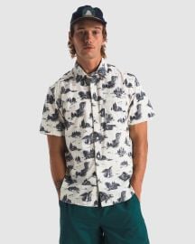 Mens Short-Sleeve Baytrail Pattern Shirt The North Face at The North Face