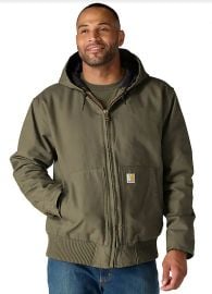 Mens Washed Duck Insulated Active Jac - Active Jackets Carhartt at Carhartt