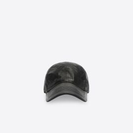 Menx27s Cap in Black  Balenciaga US at Balenciaga