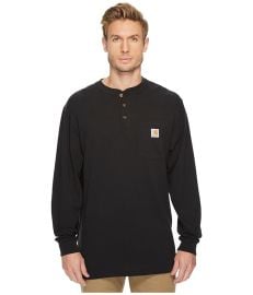 Menx27s Carhartt Workwear Pocket LS Henley com at Zappos