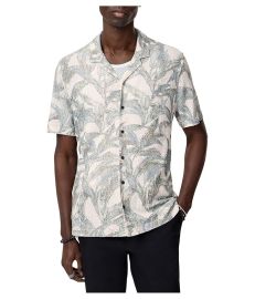 Menx27s John Varvatos Conant Camp Shirt K6939F25B com at Zappos