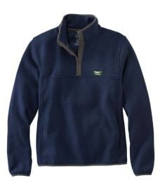 Menx27s LLBean Sweater Fleece Pullover Fleece at LLBean at LL Bean