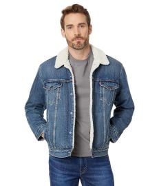 Menx27s Levix27s Premium Type III Sherpa Trucker com at Zappos