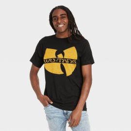 Menx27s Wu-tang Clan Logo Short Sleeve Graphic Crewneck T-shirt - Black S  Target at Target