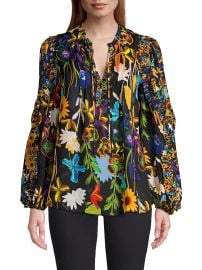 Merilyn Floral Peasant Blouse by Kobi Halperin at Saks Fifth Avenue