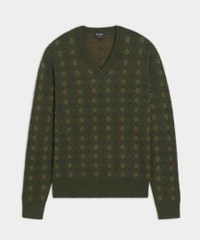 Merino V Neck Sweater at Todd Snyder