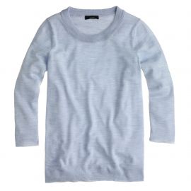 Merino wool Tippi sweater in blue at J. Crew