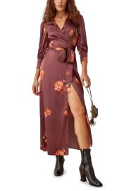 Merrick Long Sleeve Floral Dress at Nordstrom