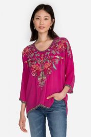 WornOnTV: Sheryl’s pink floral embroidered top on The Talk | Sheryl ...