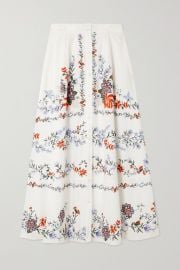 Mervyn Floral A-Line Skirt by Erdem at Net A Porter